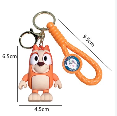 Cute Cat and Friends Keychain Pendant Holder Key Chain Car Keyring Mobile Phone Bag Hanging Jewelry Kids Toys Gifts