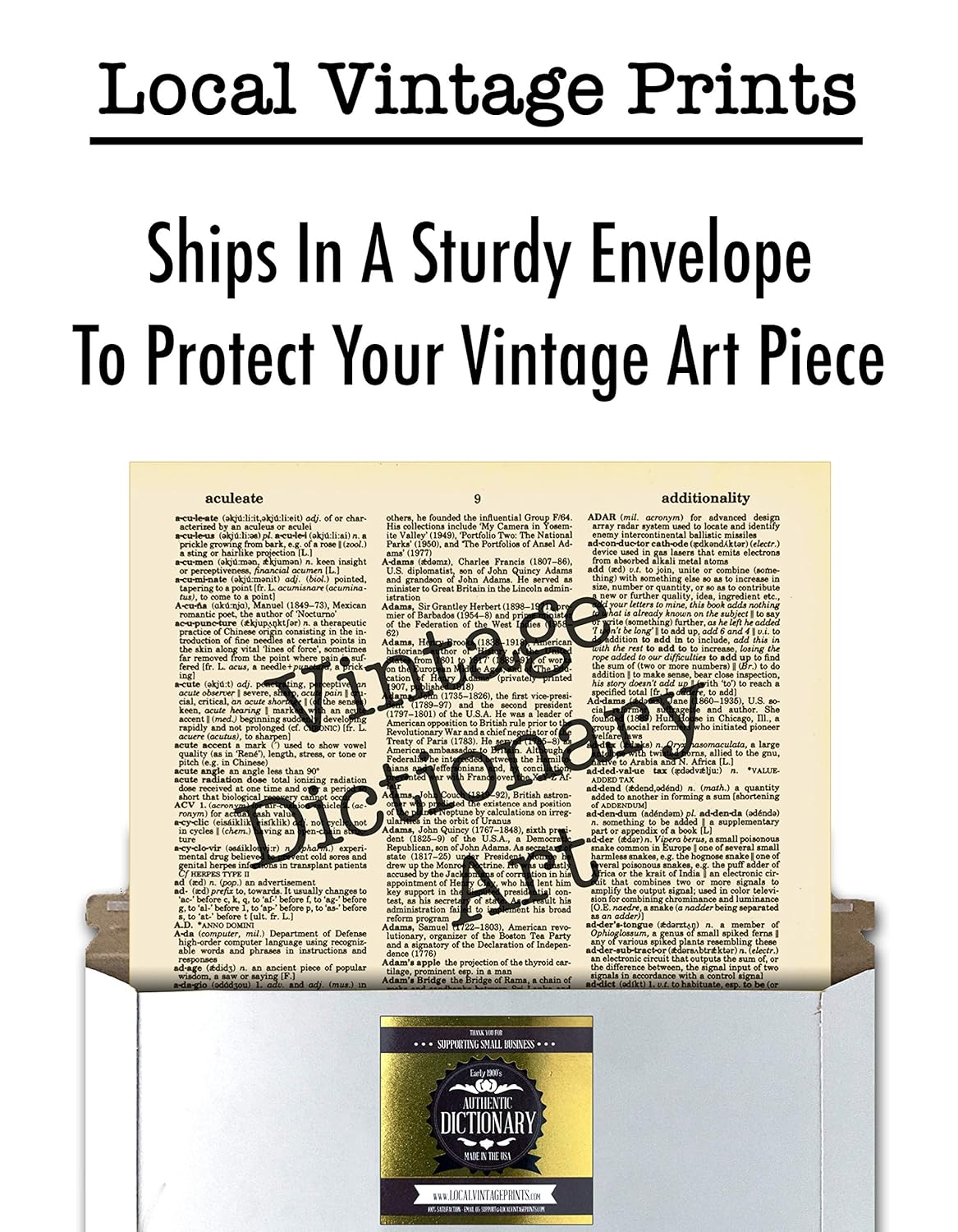 Black History Month - Black History Is Part Of History Dictionary Art Print - Vintage Dictionary Art Decor Home Vintage Art Abstract Prints Wall Art for Home Decor Wall Decorations - Print Only