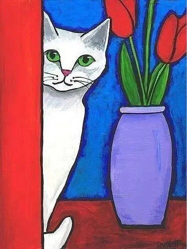 White Cat WD283 5.9 x 7.9 inches
