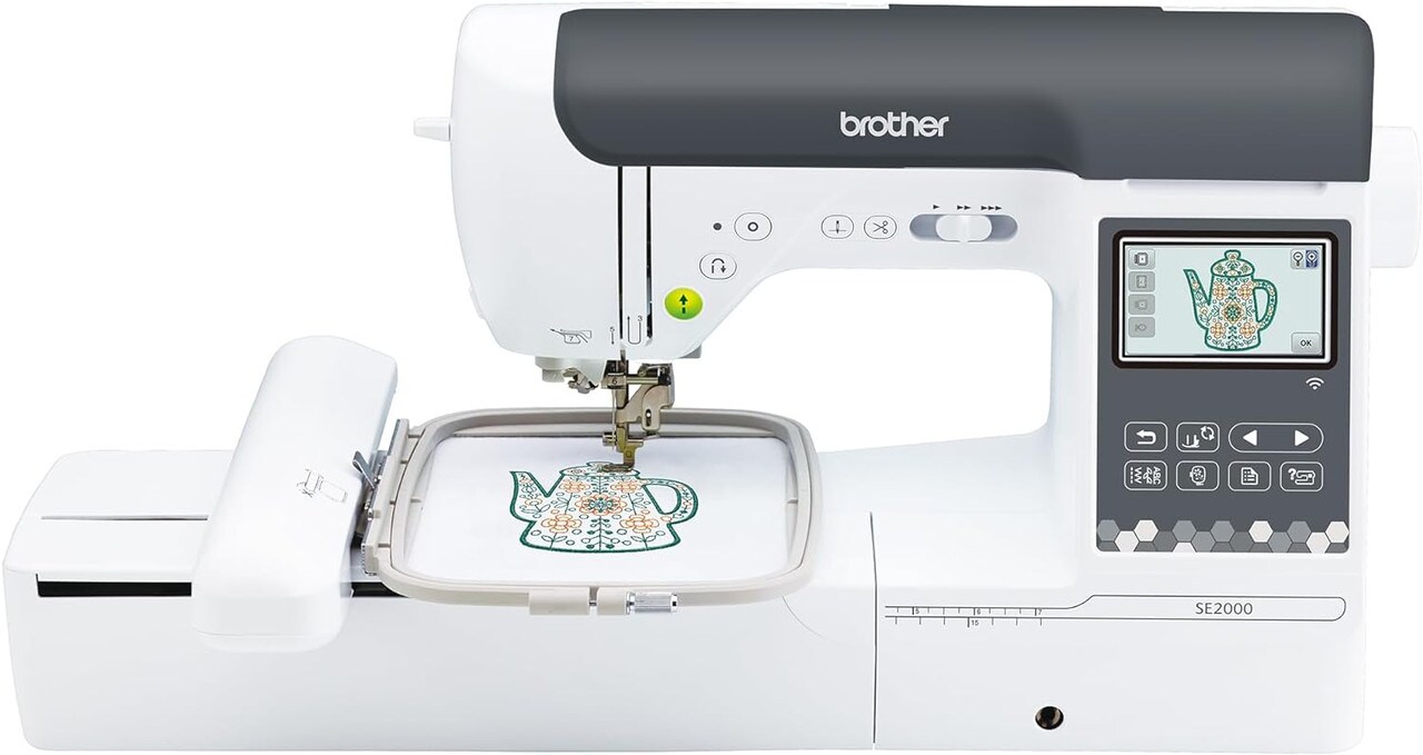 Brother SE2000 Computerized Sewing + Embroidery Machine w/ Built-In WiFi