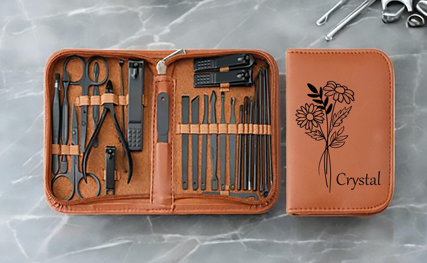 Grooming Set-26 Piece Manicure set -Personalized Manicure Set