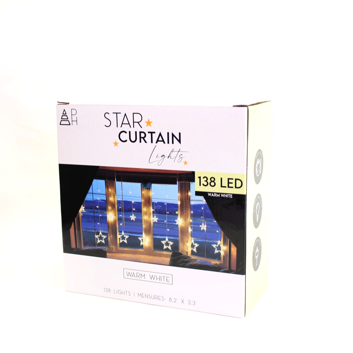 Perfect Holiday 138 LED Star Curtain Light