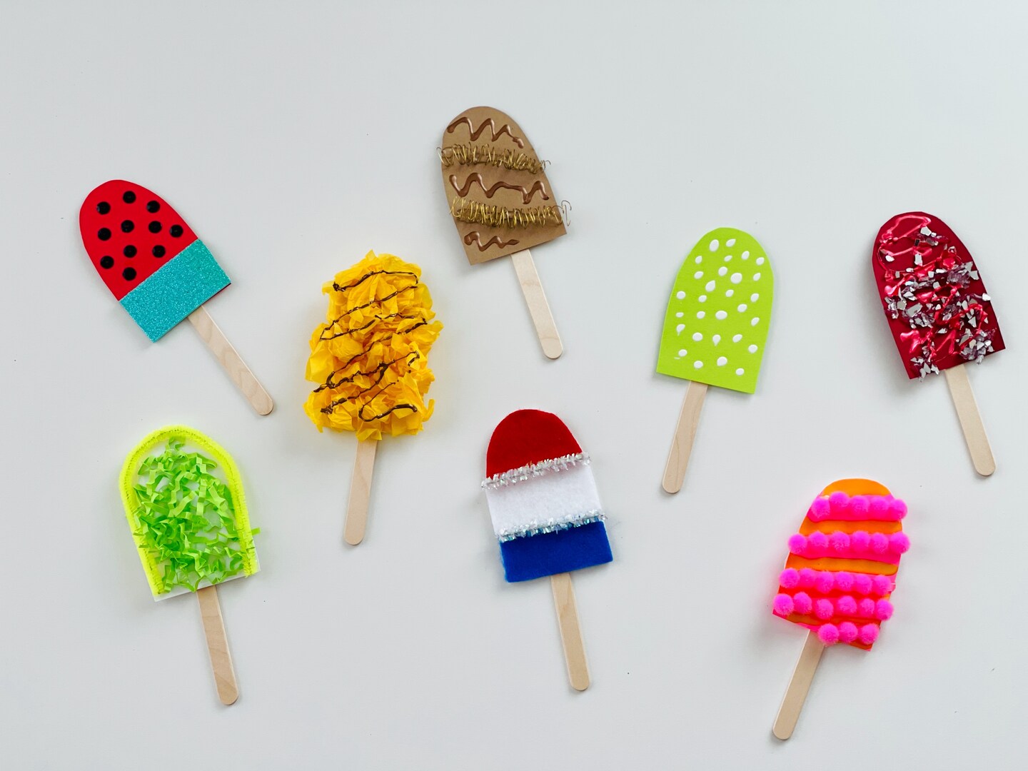 DIY Paper Popsicles: A Summer Craft for Kids image 3