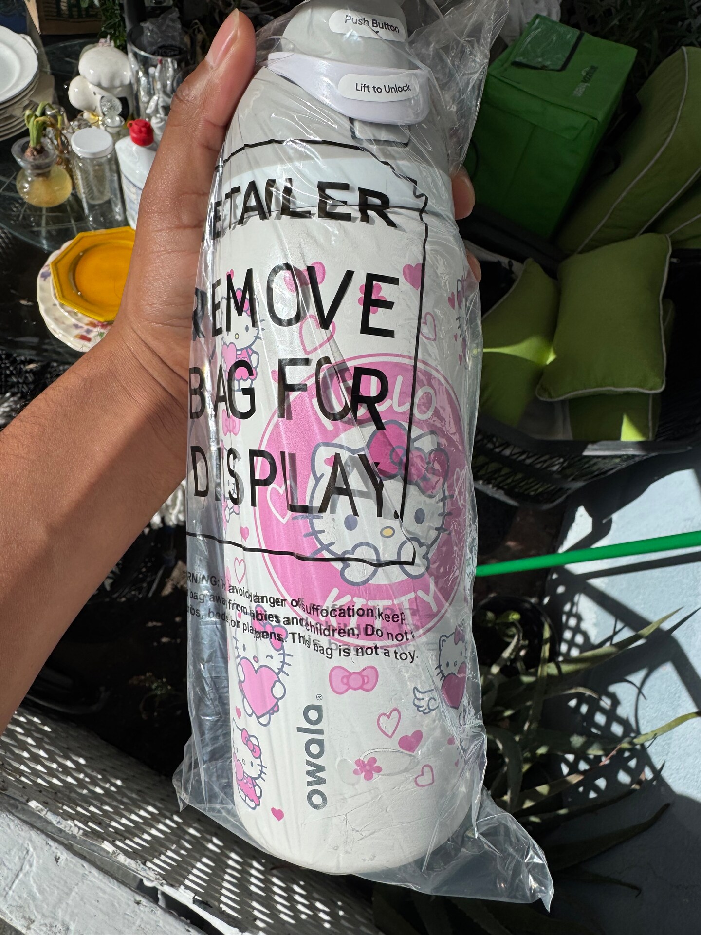 Kitty owala 32 oz new hello kitty water bottle | MakerPlace by