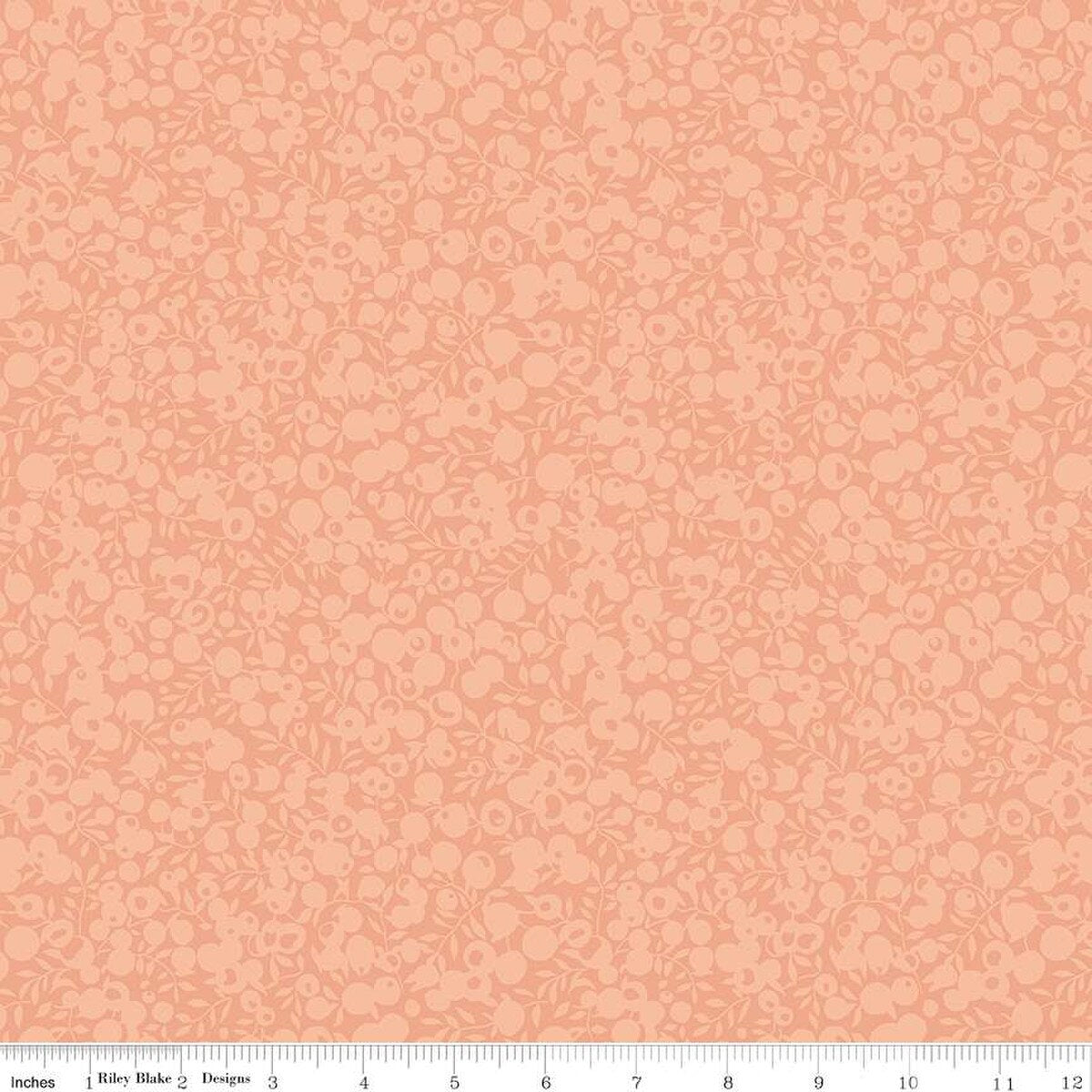 Fabric Liberty Peony Blush Wiltshire Shadow by the Quarter Yard 01666520A