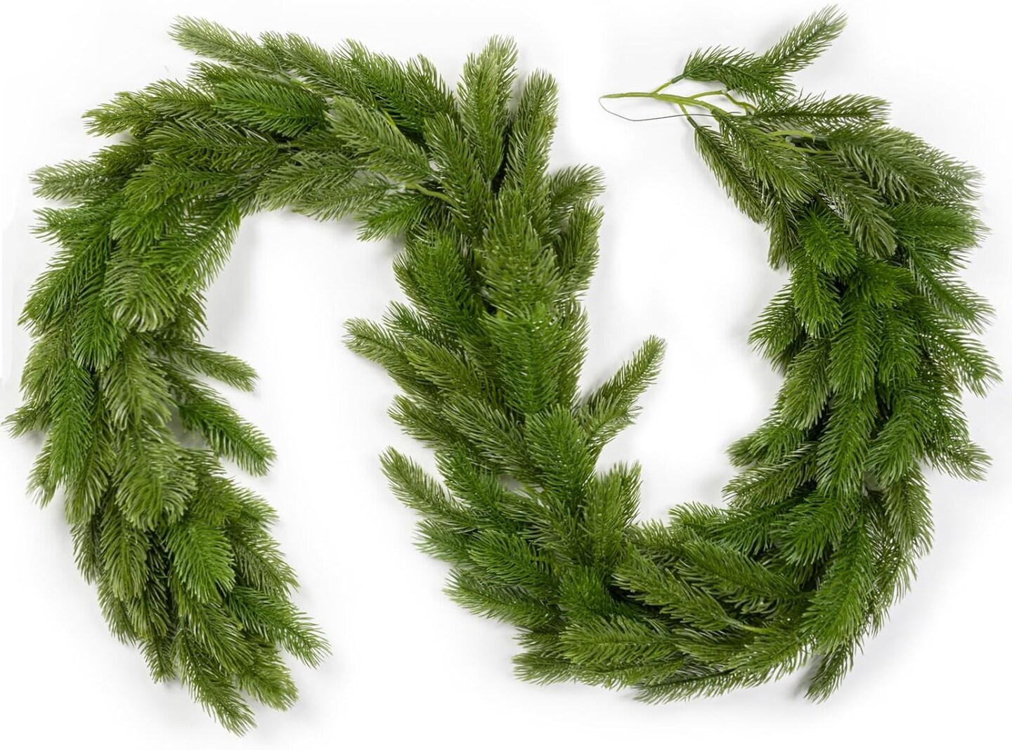 Norfolk Pine Christmas Garland (Green)