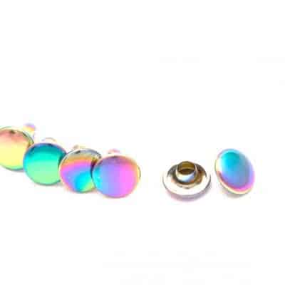 6mm Double Cap Rivets 50ct