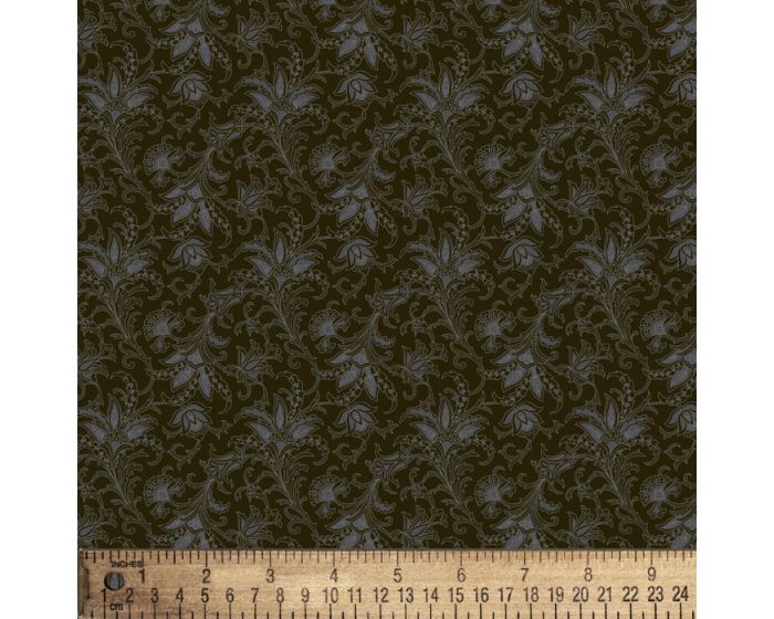 Camille Floral Vintage Cotton Fabric | By the Yard | Sewing and Crafting | 44 inches wide