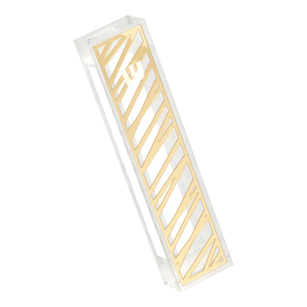 Lucite &#x26; Laser Cut Mezuzah Case