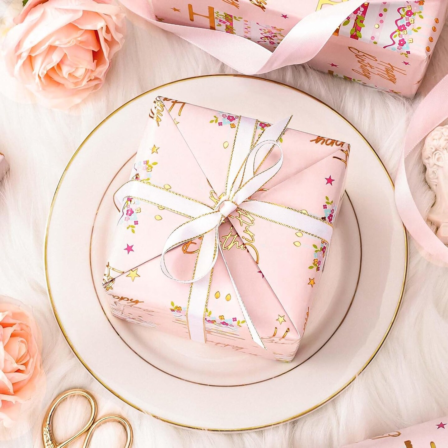 Wrapping Paper Roll - 17 Inch X 33 Ft