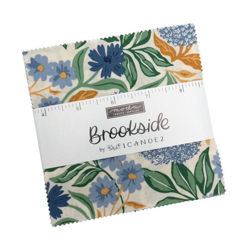 Brookside 5" Square Pack (Charm Pack) by for Moda (36080PP)