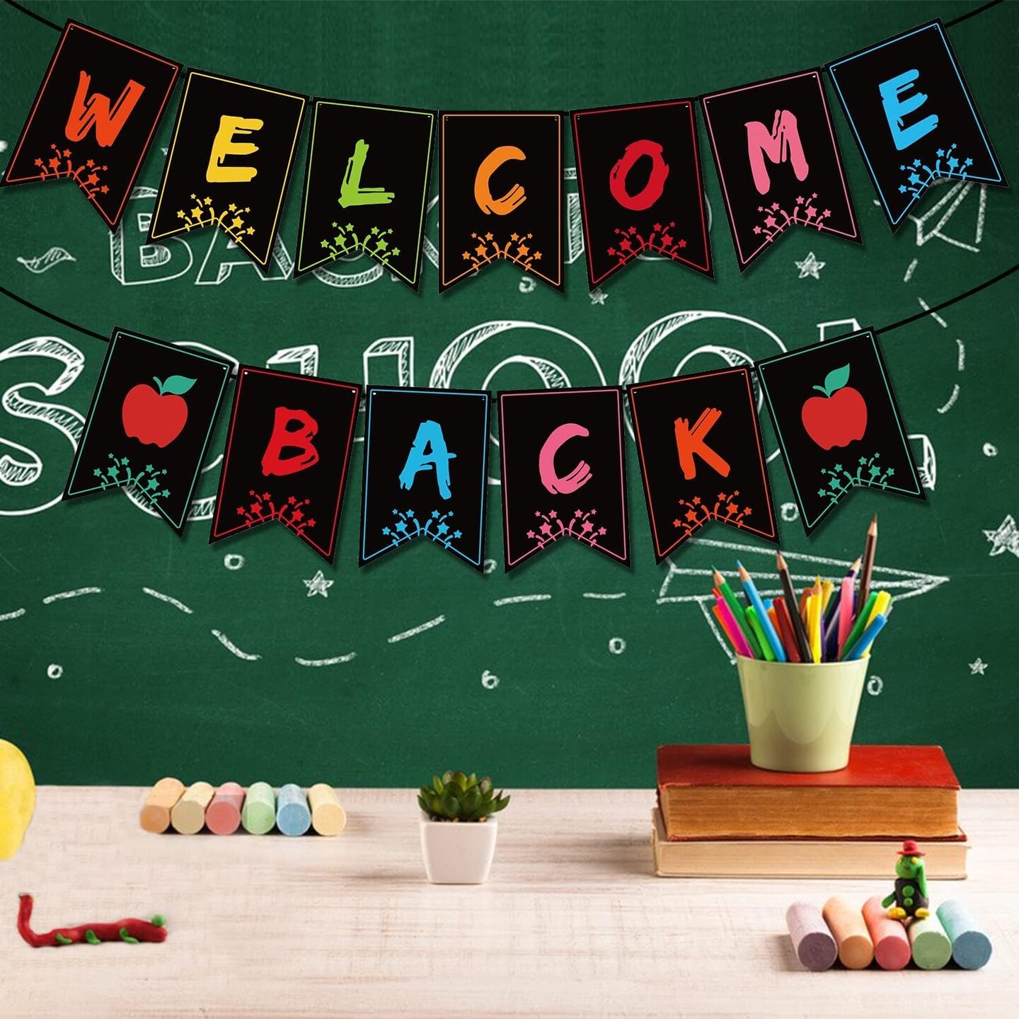 Welcome Back Banner School Decorations