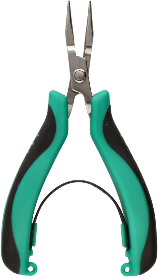 The Beadsmith Side Cutter Tool – Micro Grip Series – Comfortable Handle with Spring Action Design, Fine Polished Stainless-Steel Head, Quality Tool for Jewelry Making