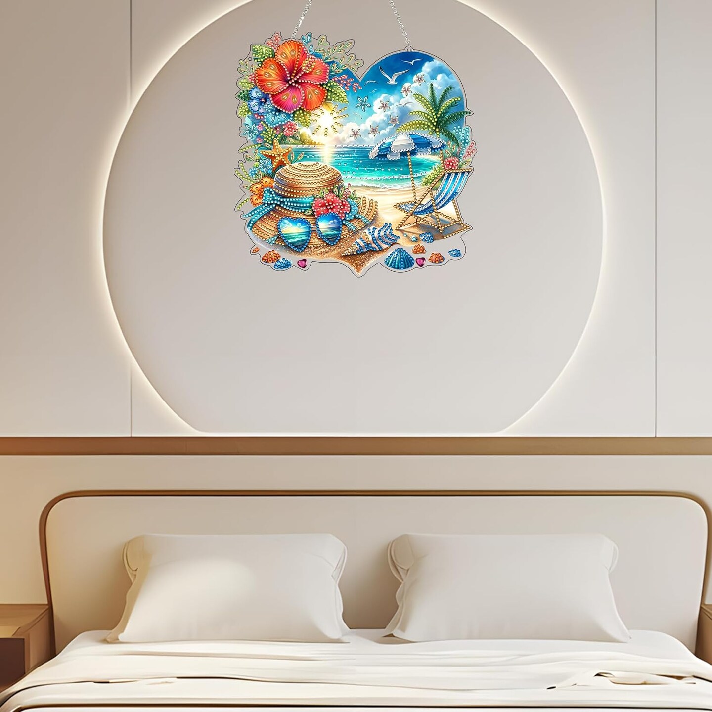 Diamond Art Hanging Kit for Adult Special Shaped Rhinestone