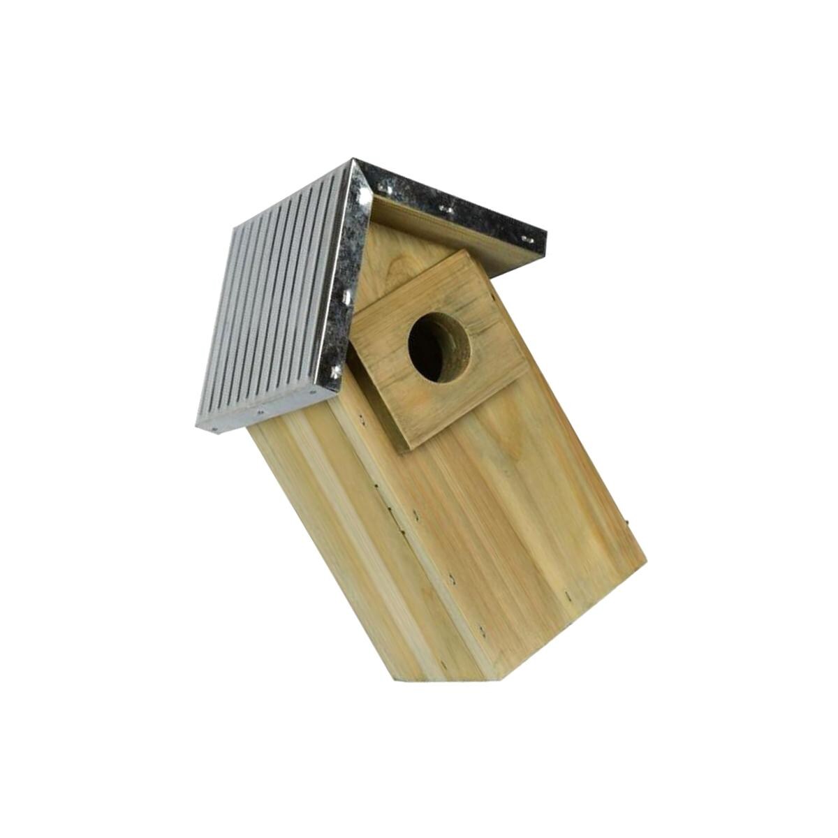 Natures Way Bird Products  Galvanized Weathered Bluebird House - 11 x 6.75 x 6 in.