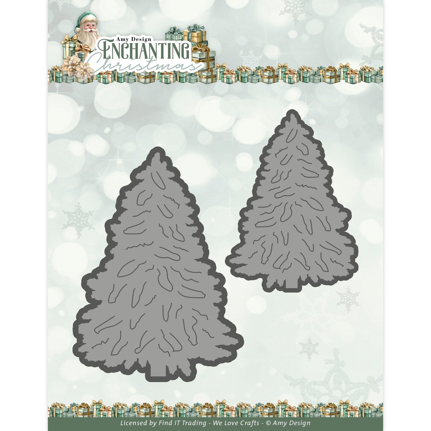 Find It Trading Amy Design Enchanting Christmas Die-Enchanting Trees