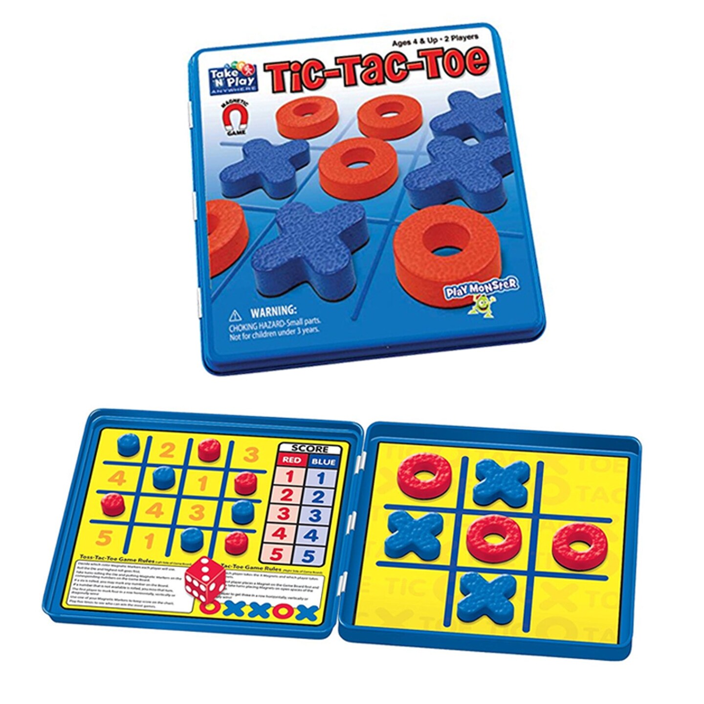 Take &#x27;N&#x27; Play Anywhere&#x2122; Magnetic Tic-Tac-Toe Game