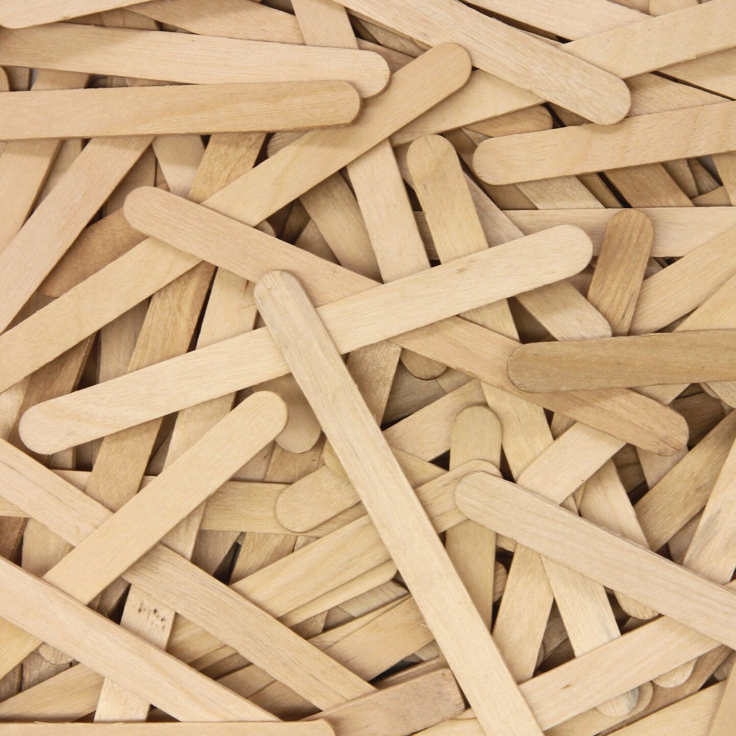 Regular Craft Sticks, Natural, 4.5&#x22; x 3/8&#x22;, 150 Pieces