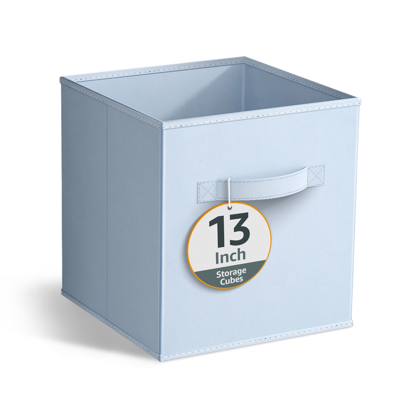 Sorbus Fabric Storage Cubes, Large 13 Inch Pastel Storage Bins, Foldable Cube Baskets with Handle 1 Pc