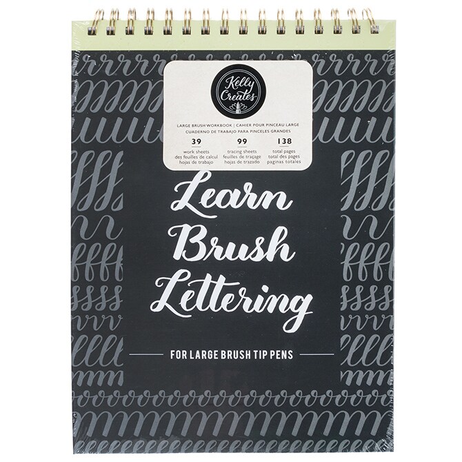 Paper Pad Kelly Creates Large Brush Workbook 8.5"X12.3" 138 Sheets 343561 by American Crafts