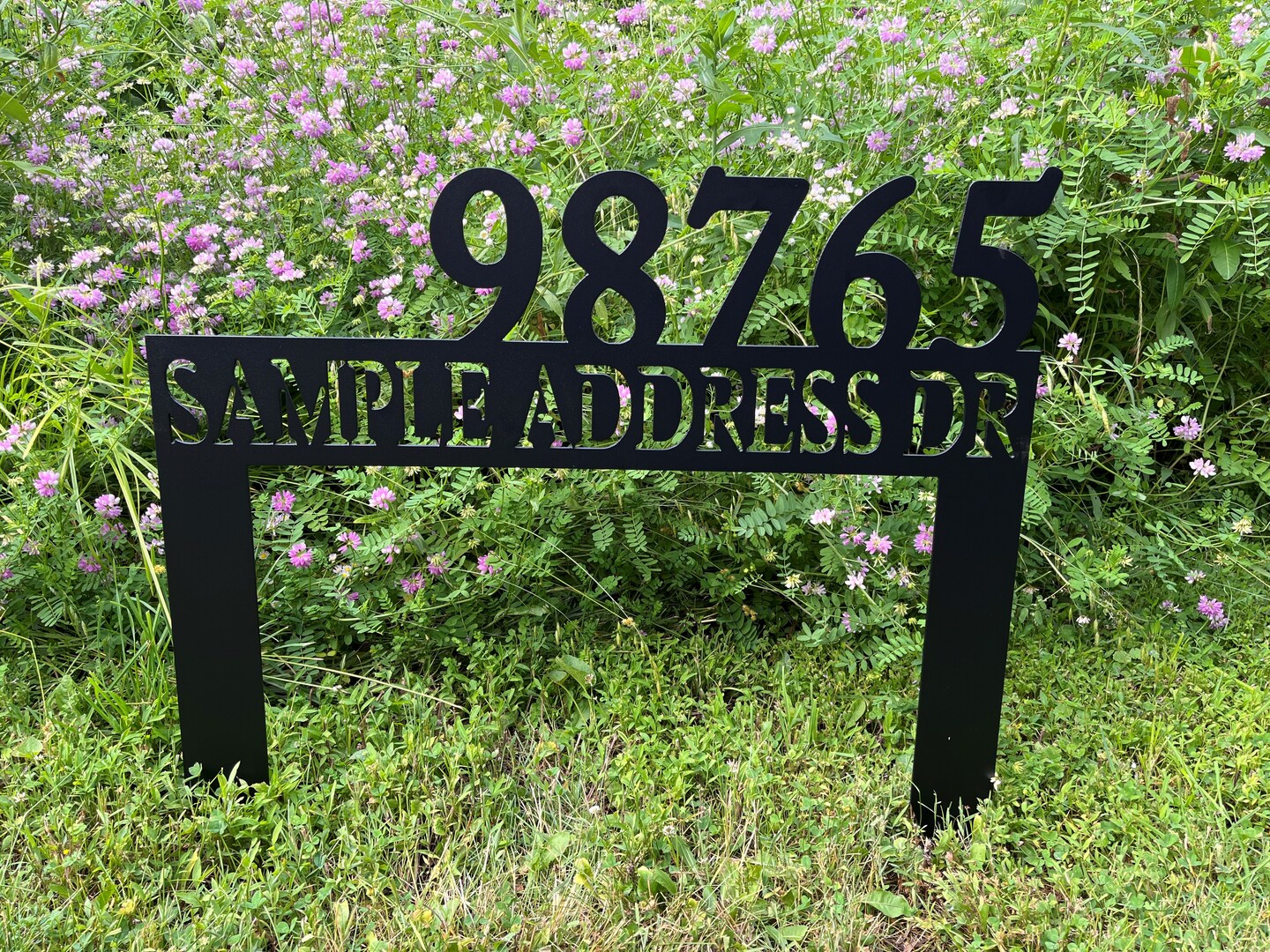 Custom Address Yard Sign product 2