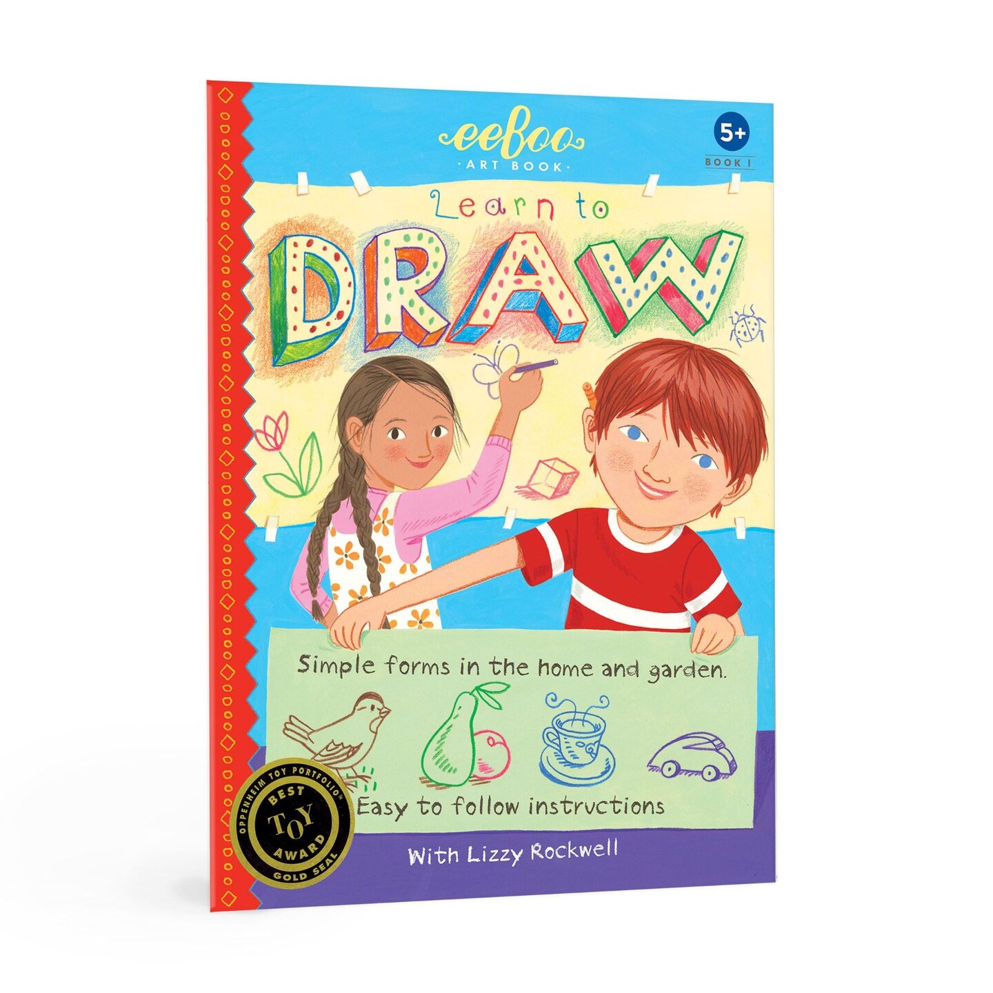 eeBoo Art Book 1 - Learn to Draw Simple Forms with Lizzy Rockwell