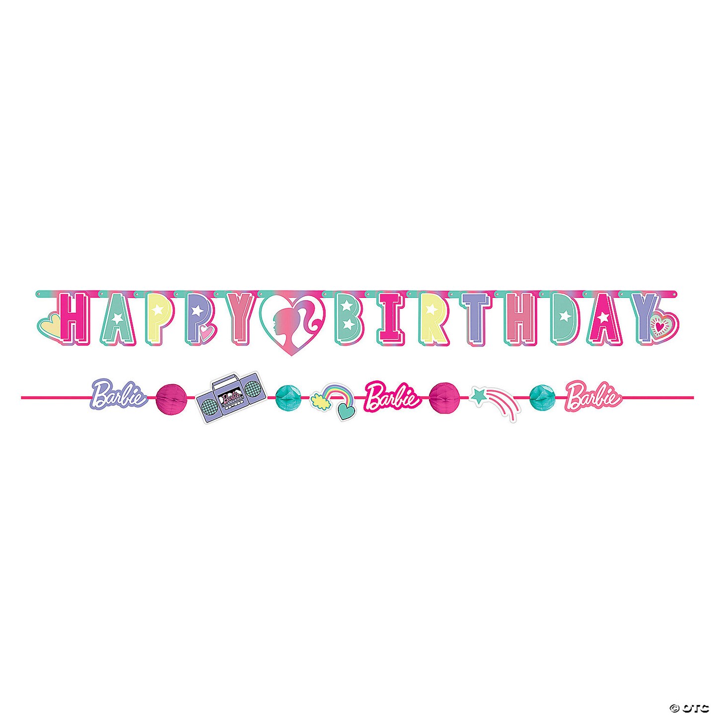 Barbie&#xAE; Dream Together Happy Birthday Banner 2 Pc.