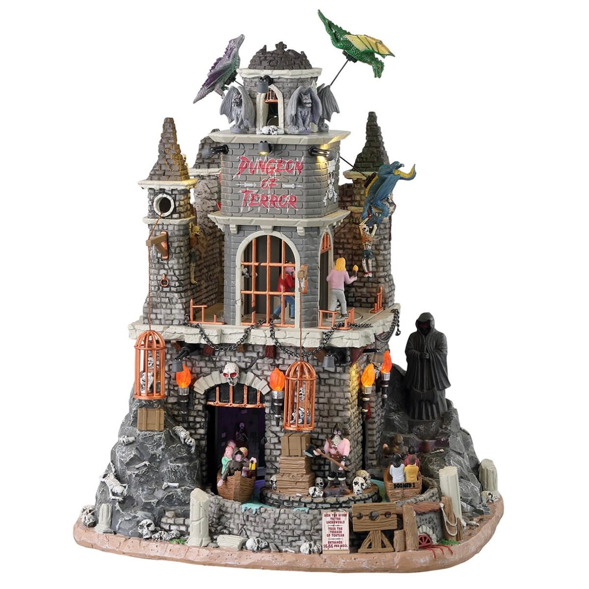 Lemax Spookytown Dungeon of Terror