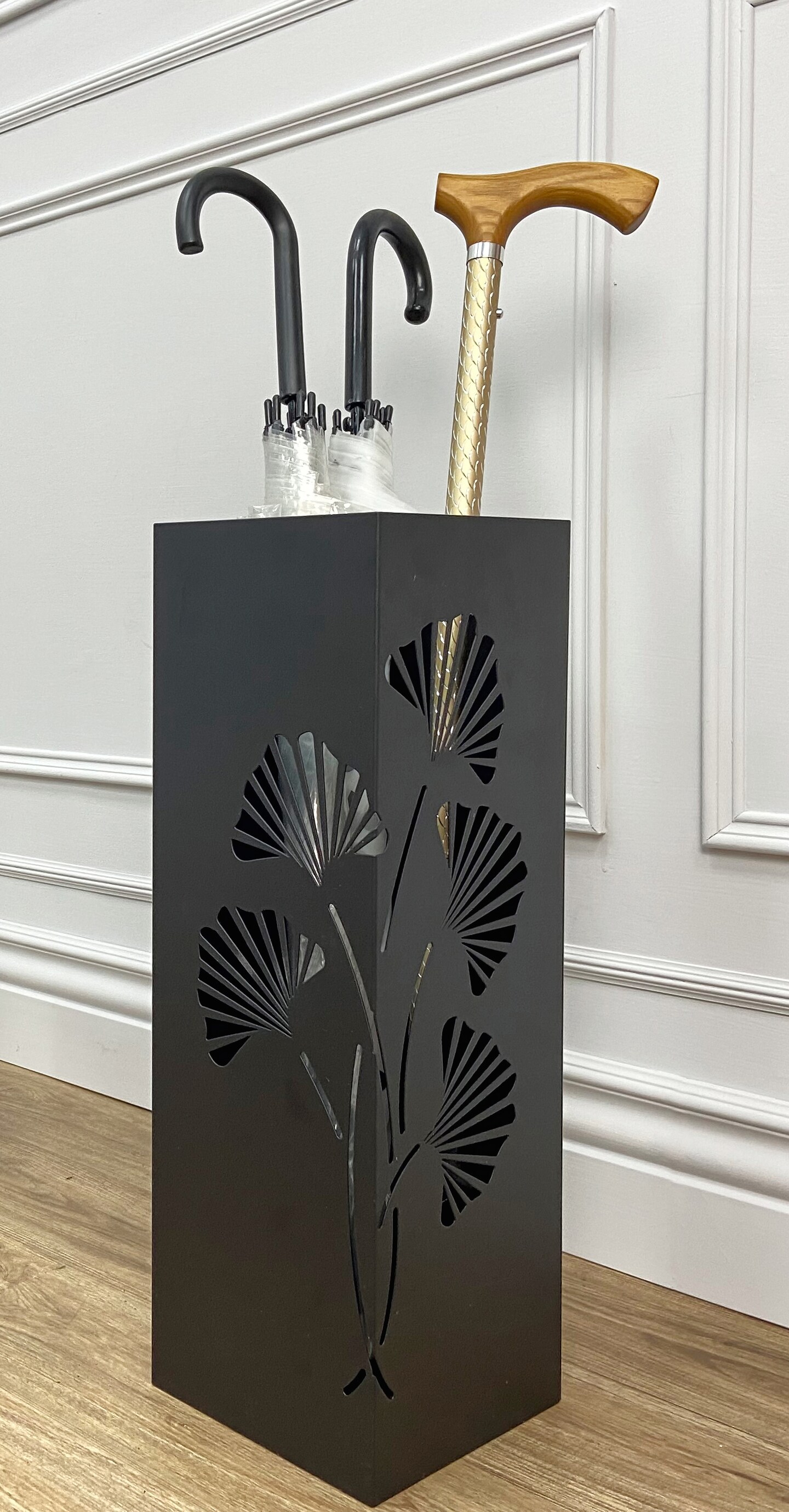 Mango Steam Japanese Ginkgo Leaf Umbrella Stand