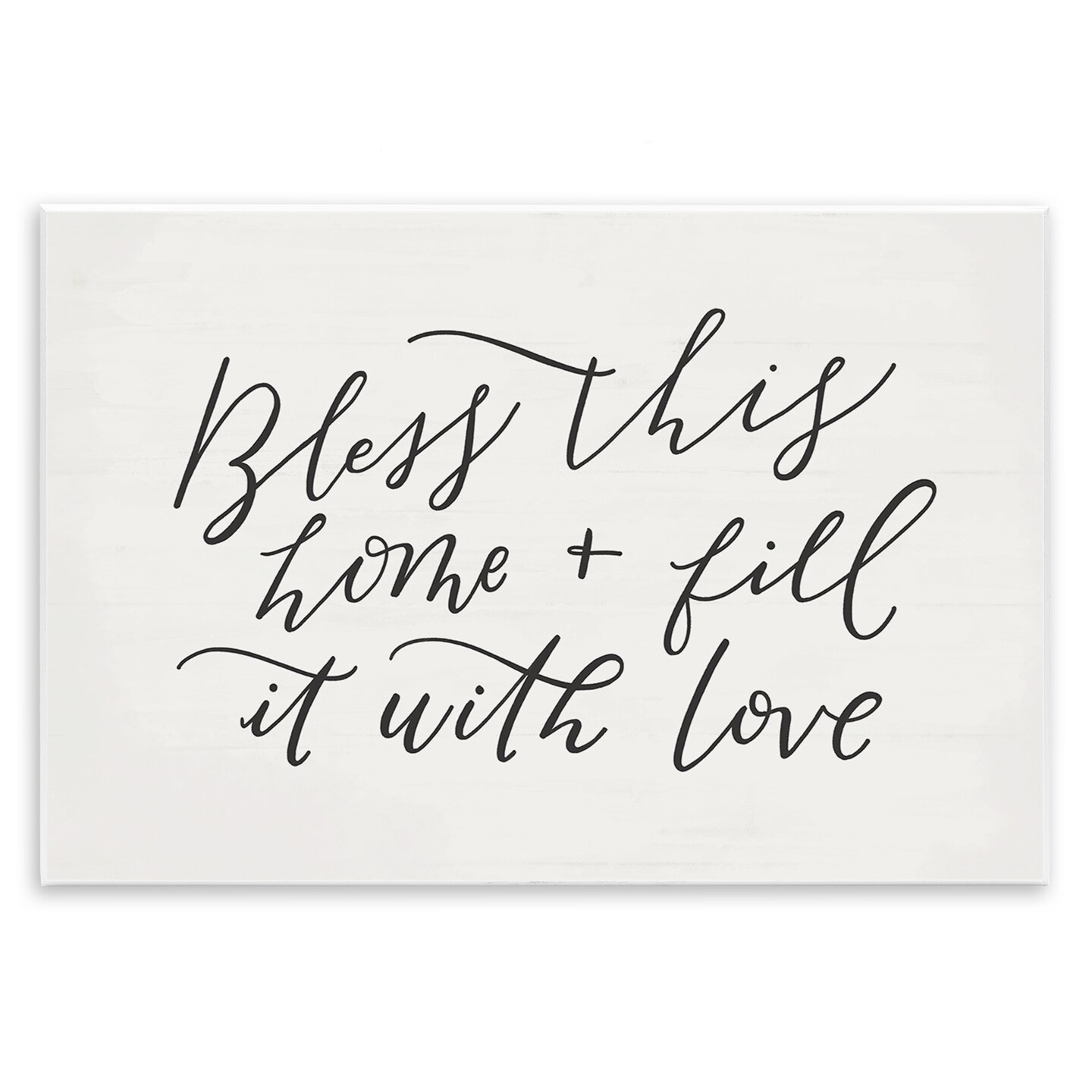 Stupell Industries Bless This Home Typography Wall Plaque Art