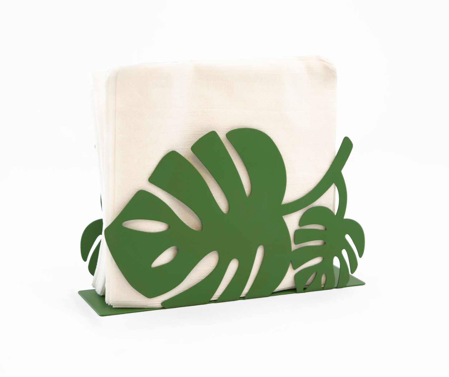 Mango Steam Tabletop Leaf Napkin Holder for Home, Kitchen