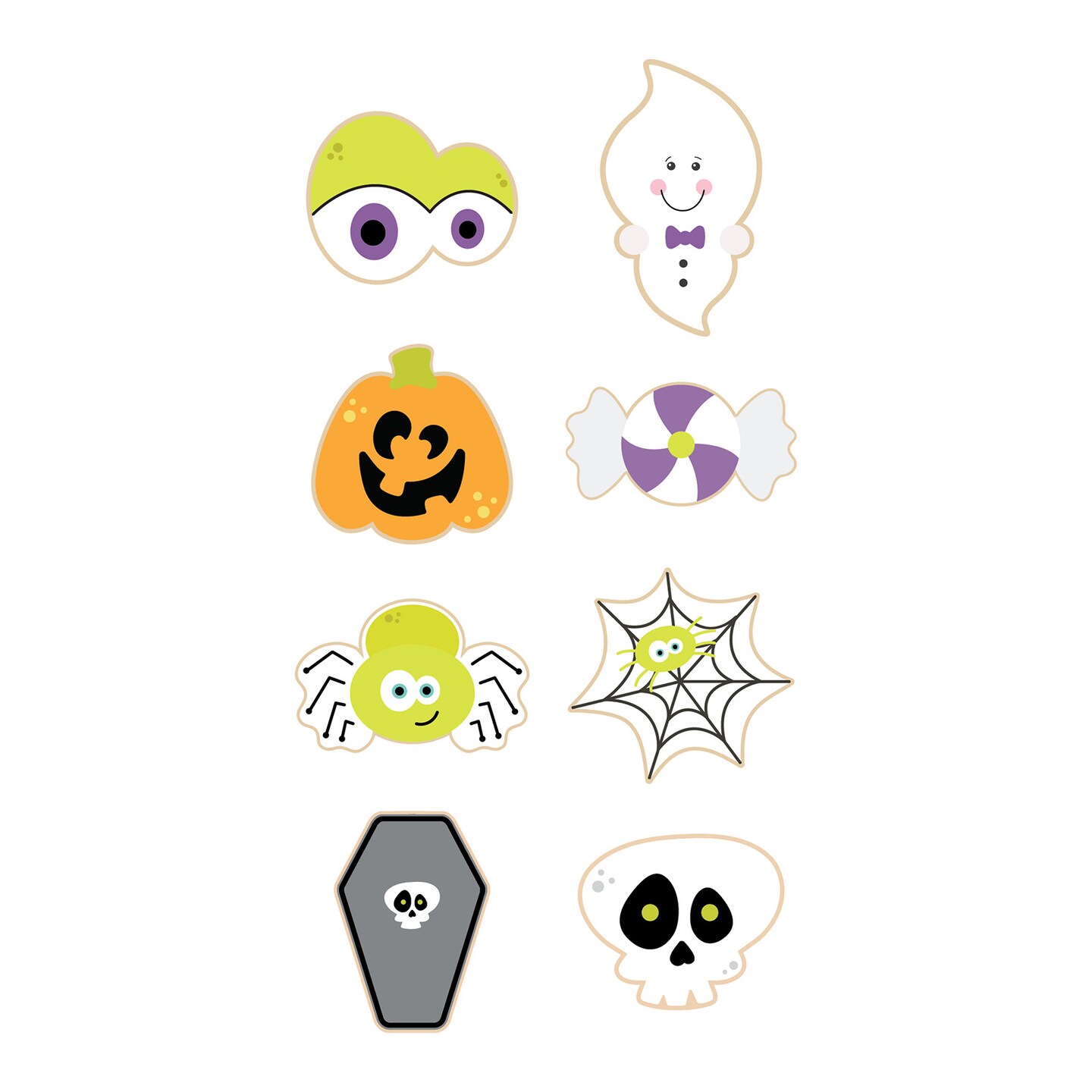 Sweet Sugarbelle Cookie Cutter Halloween Basics Set 18 Pcs 320119 by American Crafts