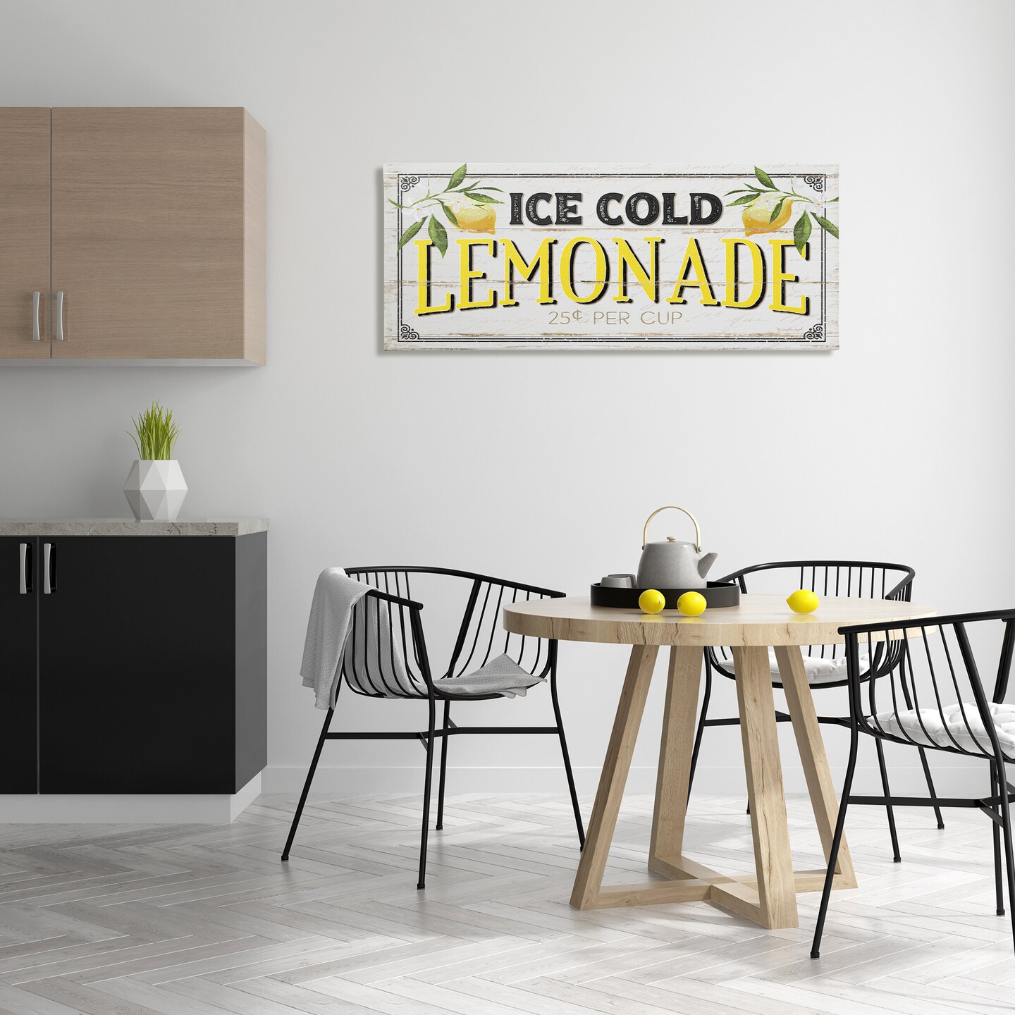 Stupell Industries Vintage Lemonade Stand Sign Canvas Wall Art