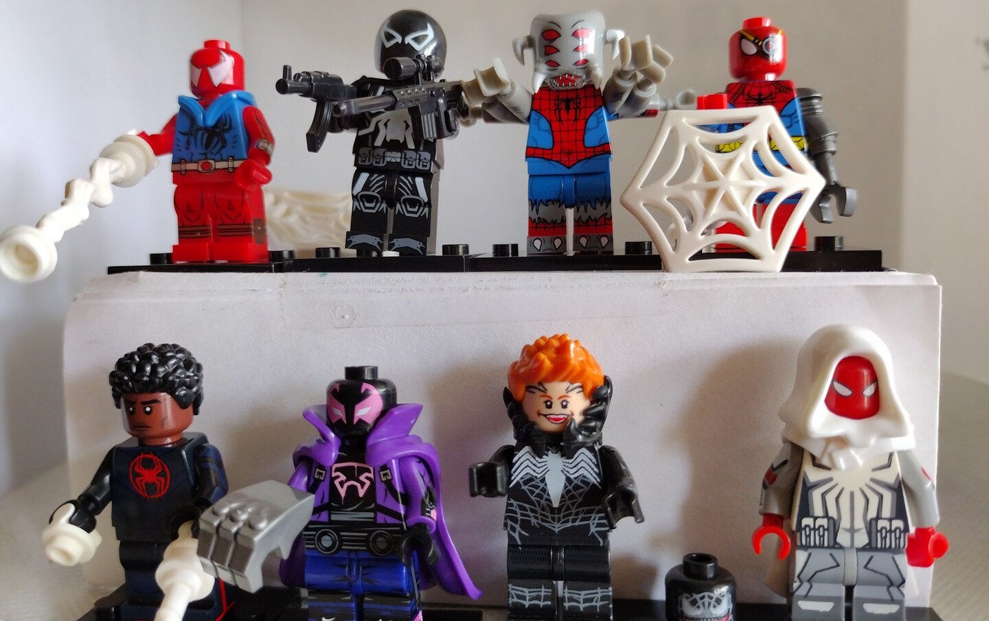 Spiderverse Set of custom minifigures MakerPlace by Michaels