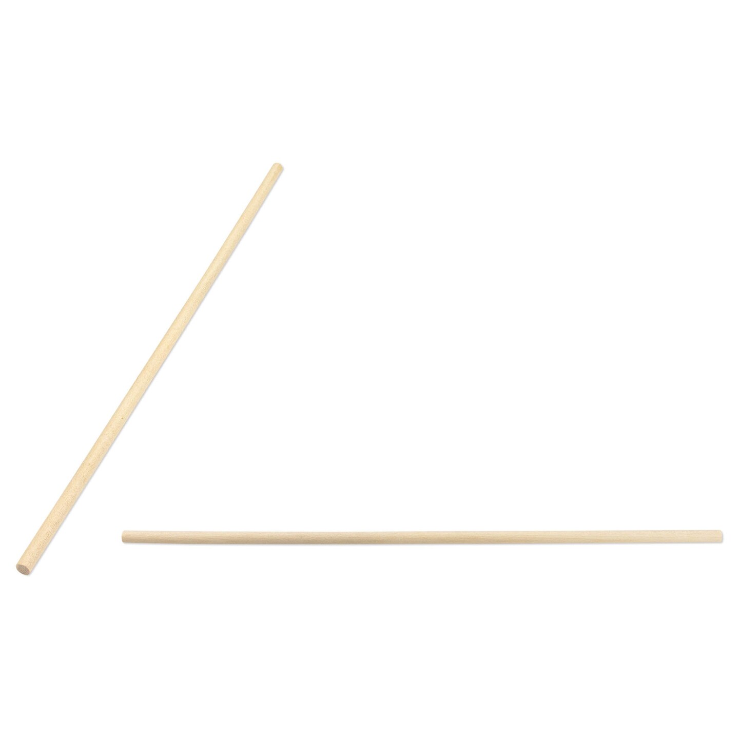 Wood Dowels, 1/4&#x22;, 25 Pieces