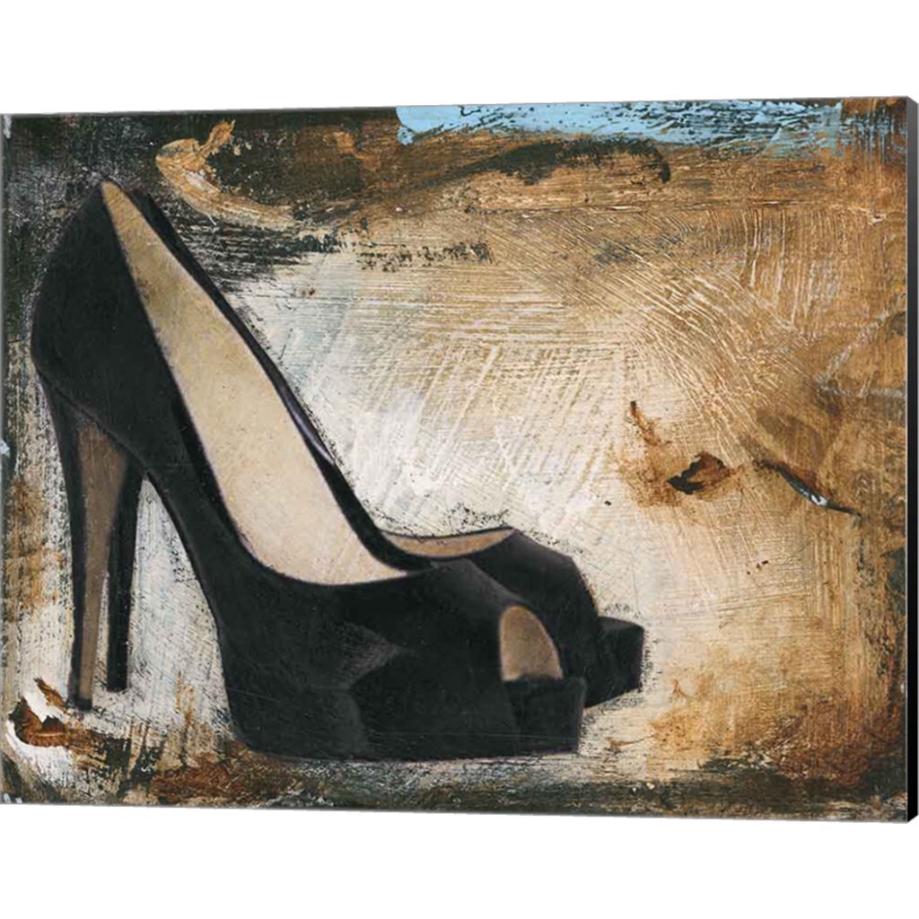 Shoe Box by Andrea Stajan-ferkul 15" x 12" Canvas Wall Art (Set of 2)