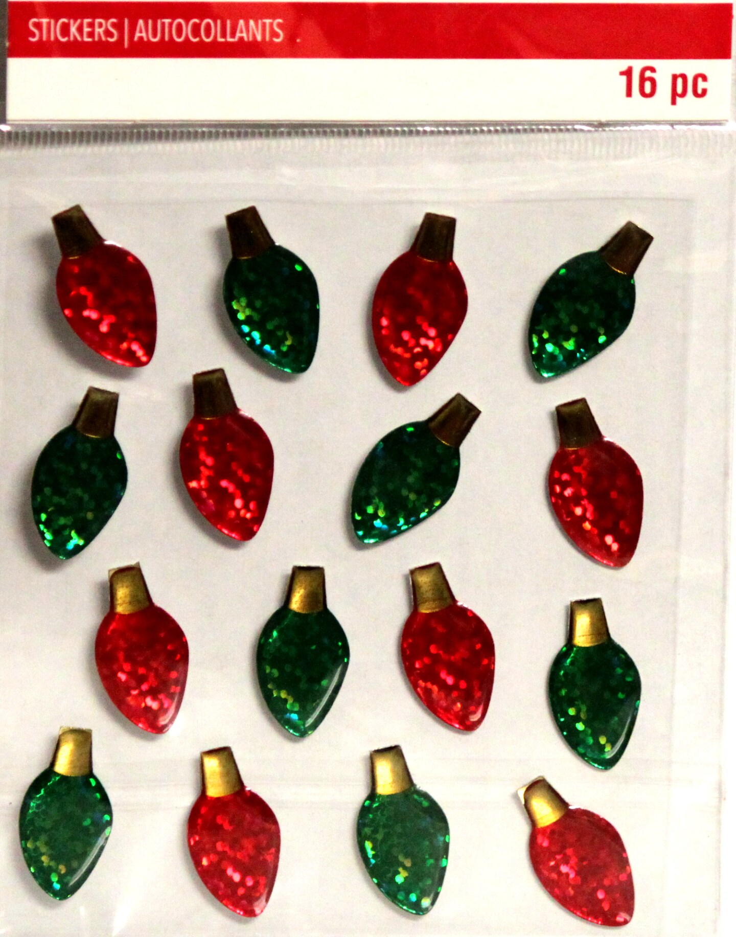 Recollections Christmas Lights Dimensional Stickers