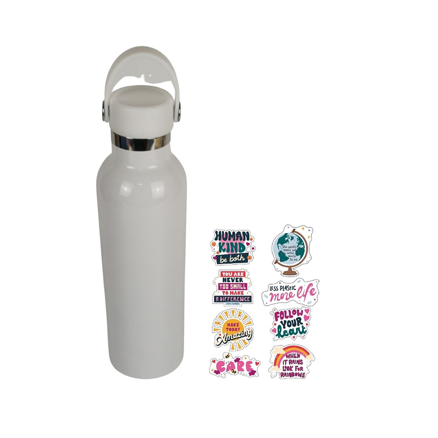 Care Like Greta - DIY Water Bottle Sticker Decorating Craft Kit - Kids Girls Ages 7+