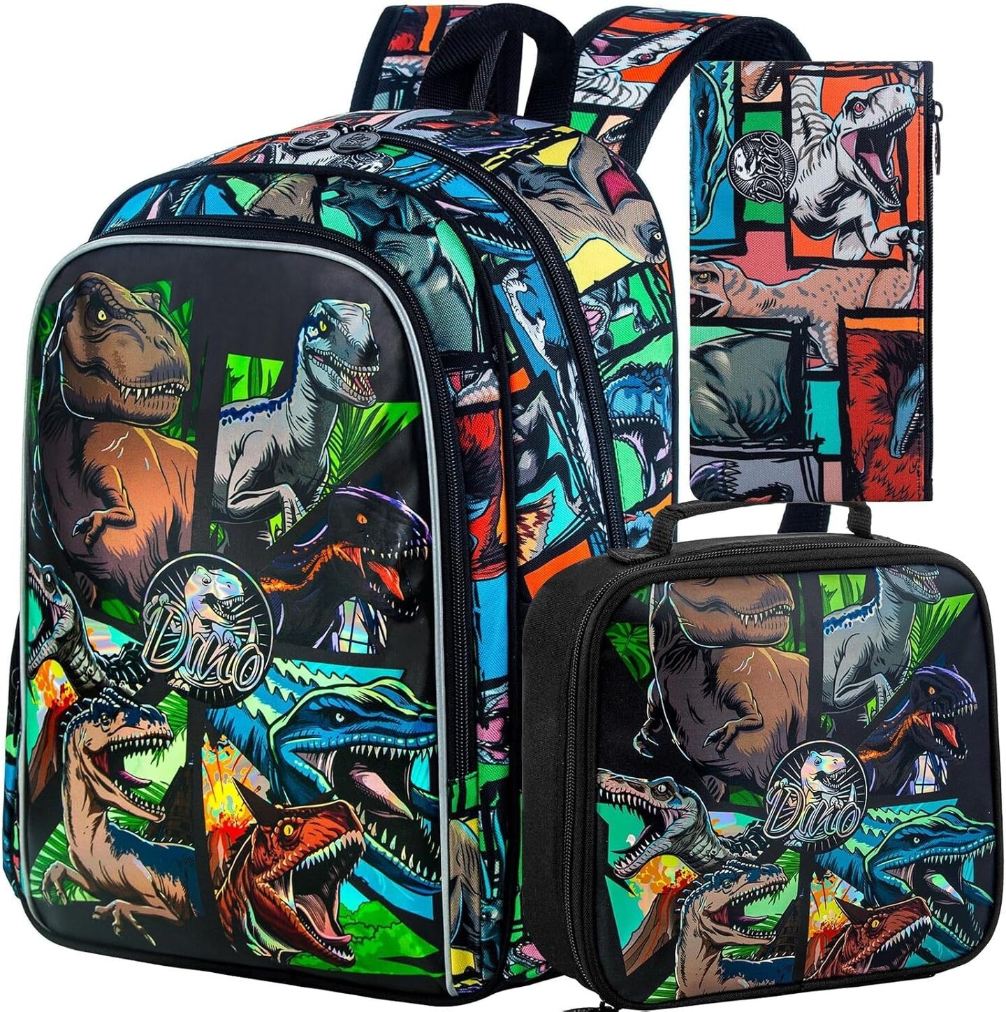 Boy backpacks with lunch box online