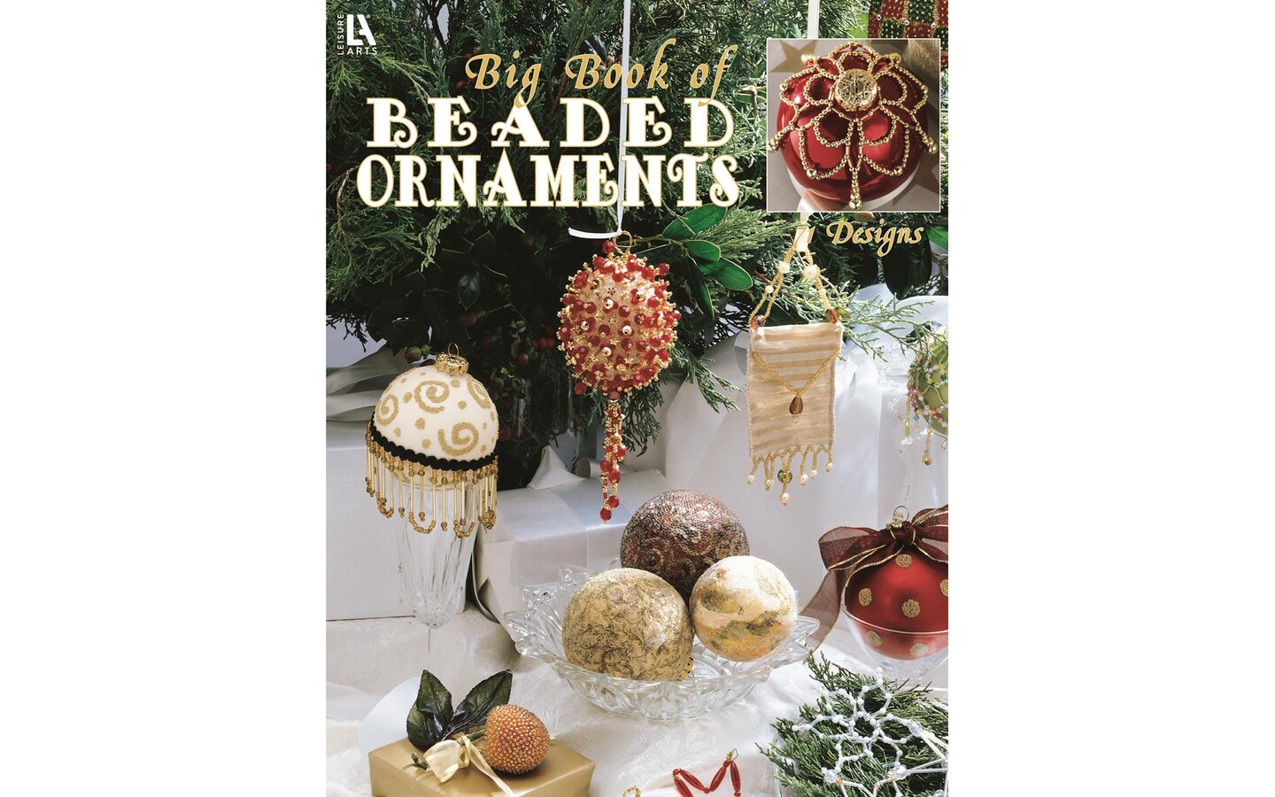 Leisure Arts Big Book Of Beaded Ornaments Bk