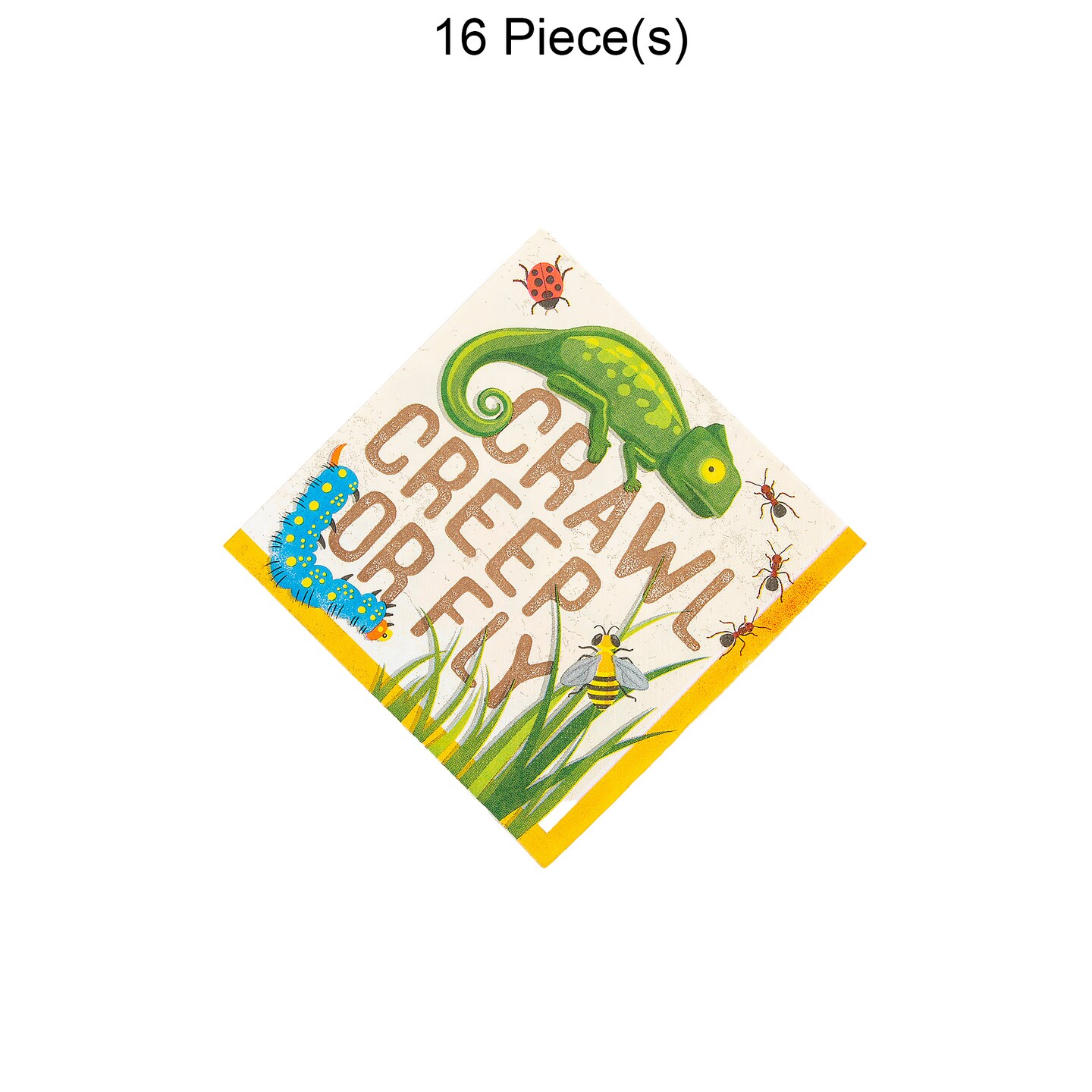 Backyard Adventure Crawl, Creep or Fly Luncheon Napkins - 16 Pc.