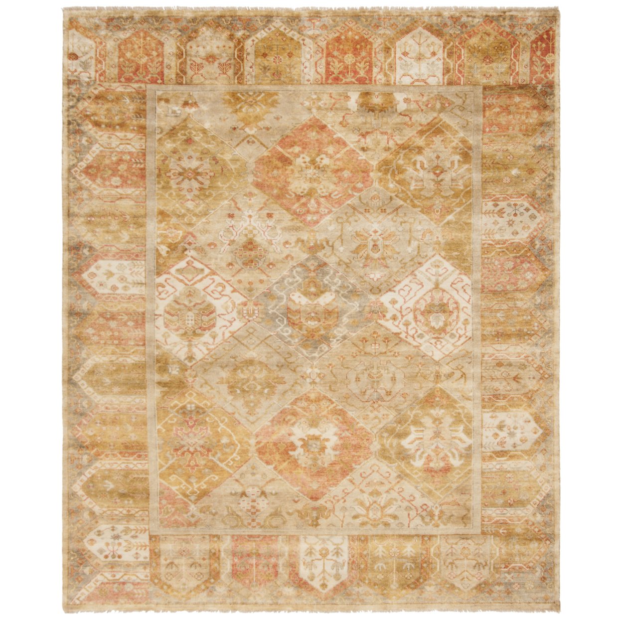Safavieh   OSH561A Oushak Gold / Brown