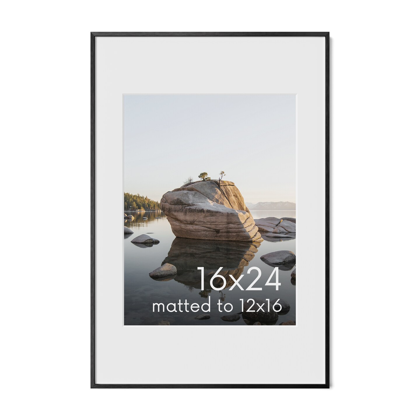 Haus and Hues Aluminum Glass and Matted Picture Frame Michaels