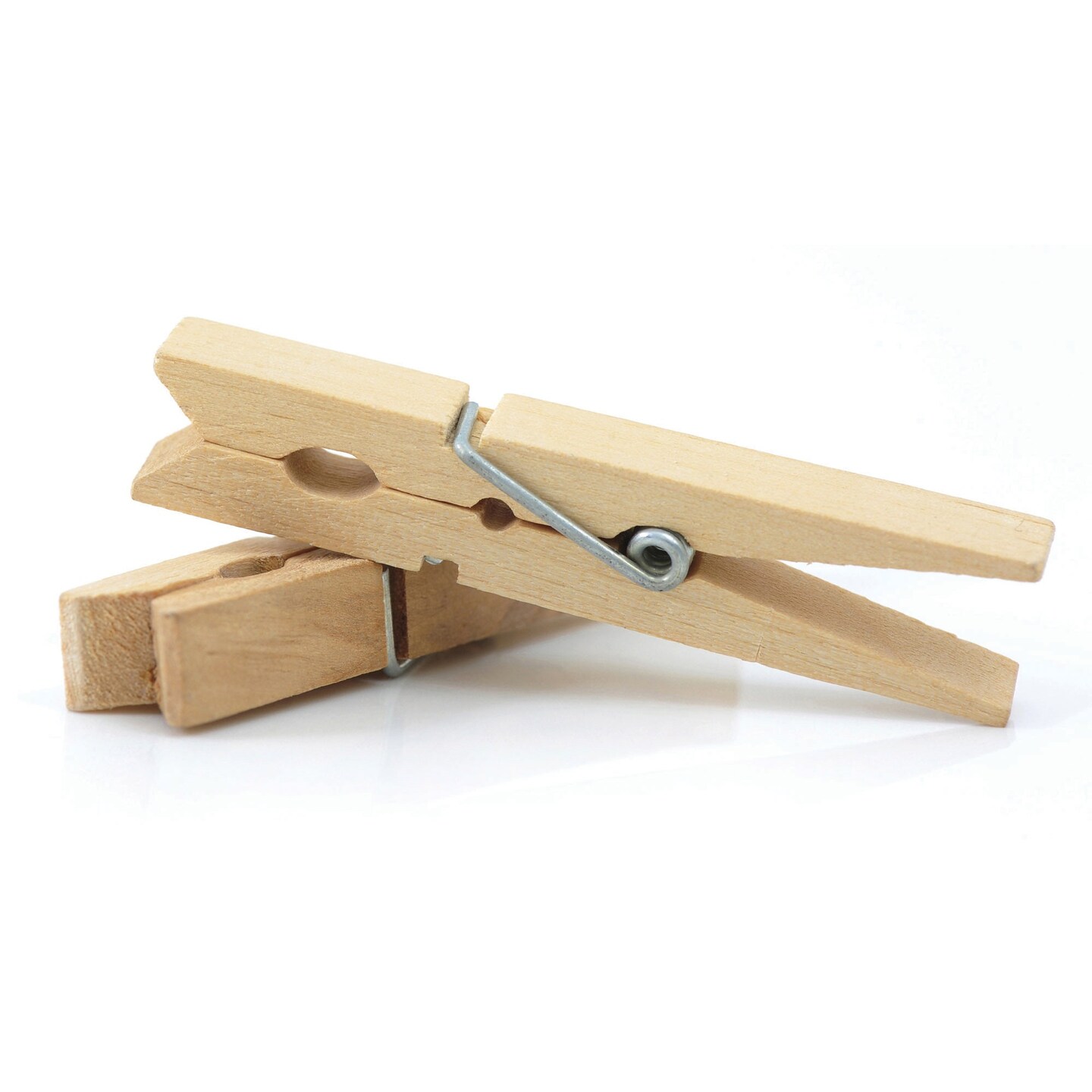 Spring Clothespins, Natural, Extra-Large, 3-3/8&#x22;, 50 Pieces