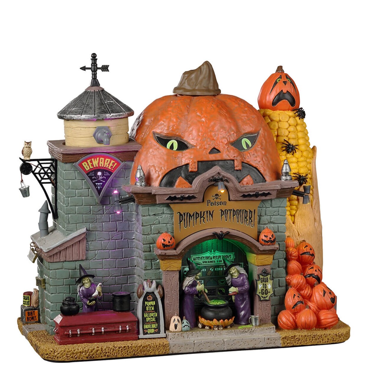 Lemax Spookytown Poison Pumpkin Potpourri