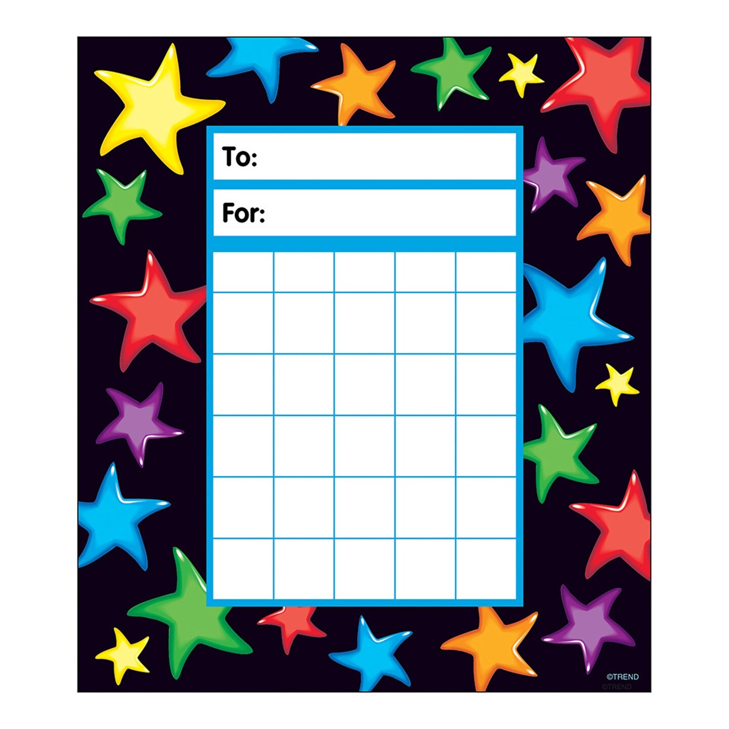 Gel Stars Incentive Pad, 36 sheets