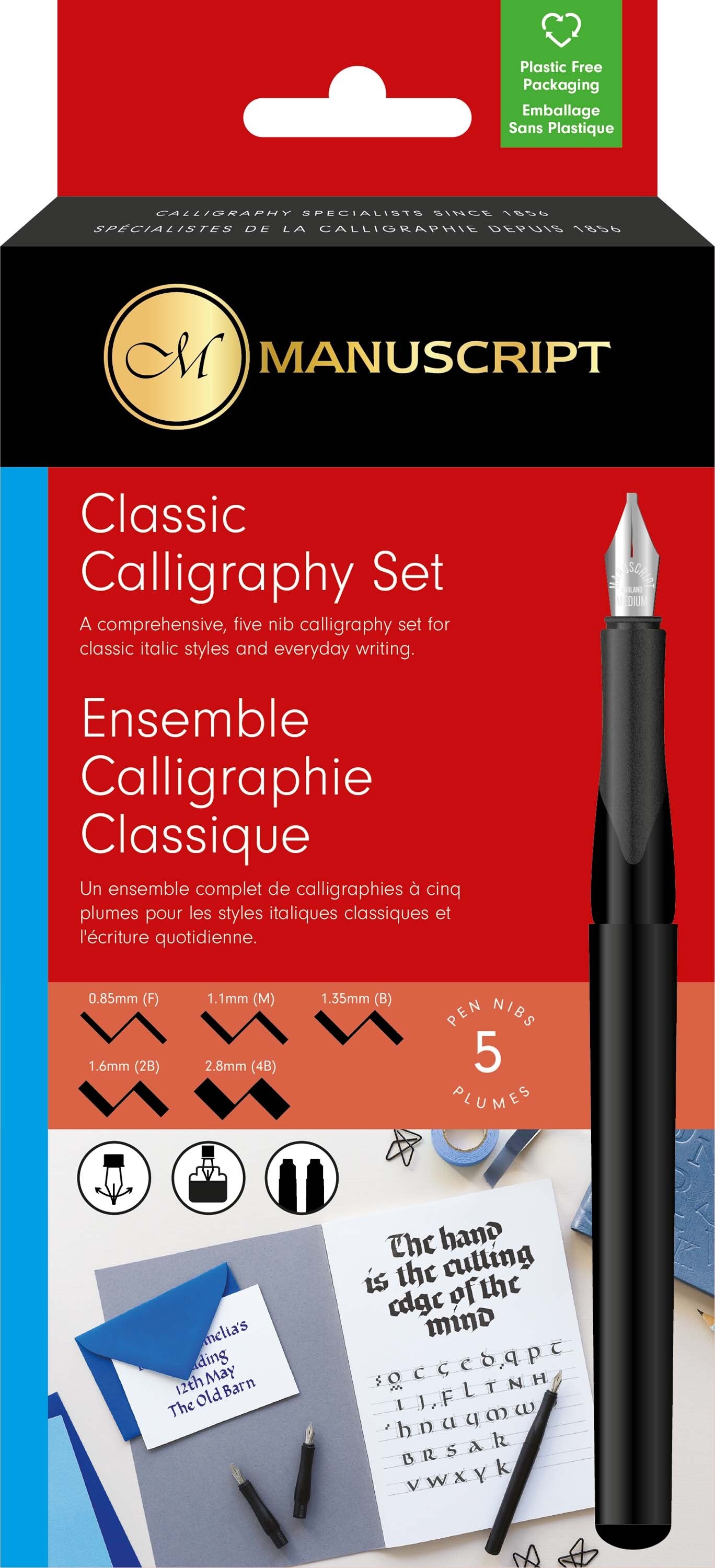 Manuscript Classic Calligraphy Set-11 Pieces
