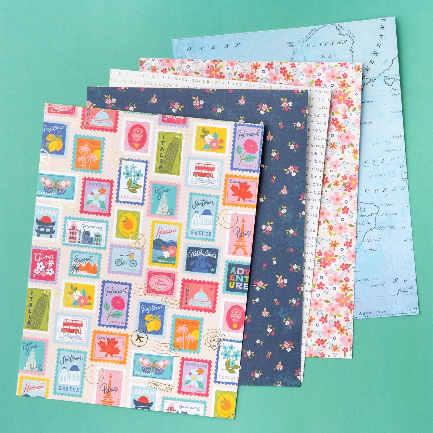 Paige Evans Adventurous Single-Sided Paper Pad 6"X8"-36 Sheets