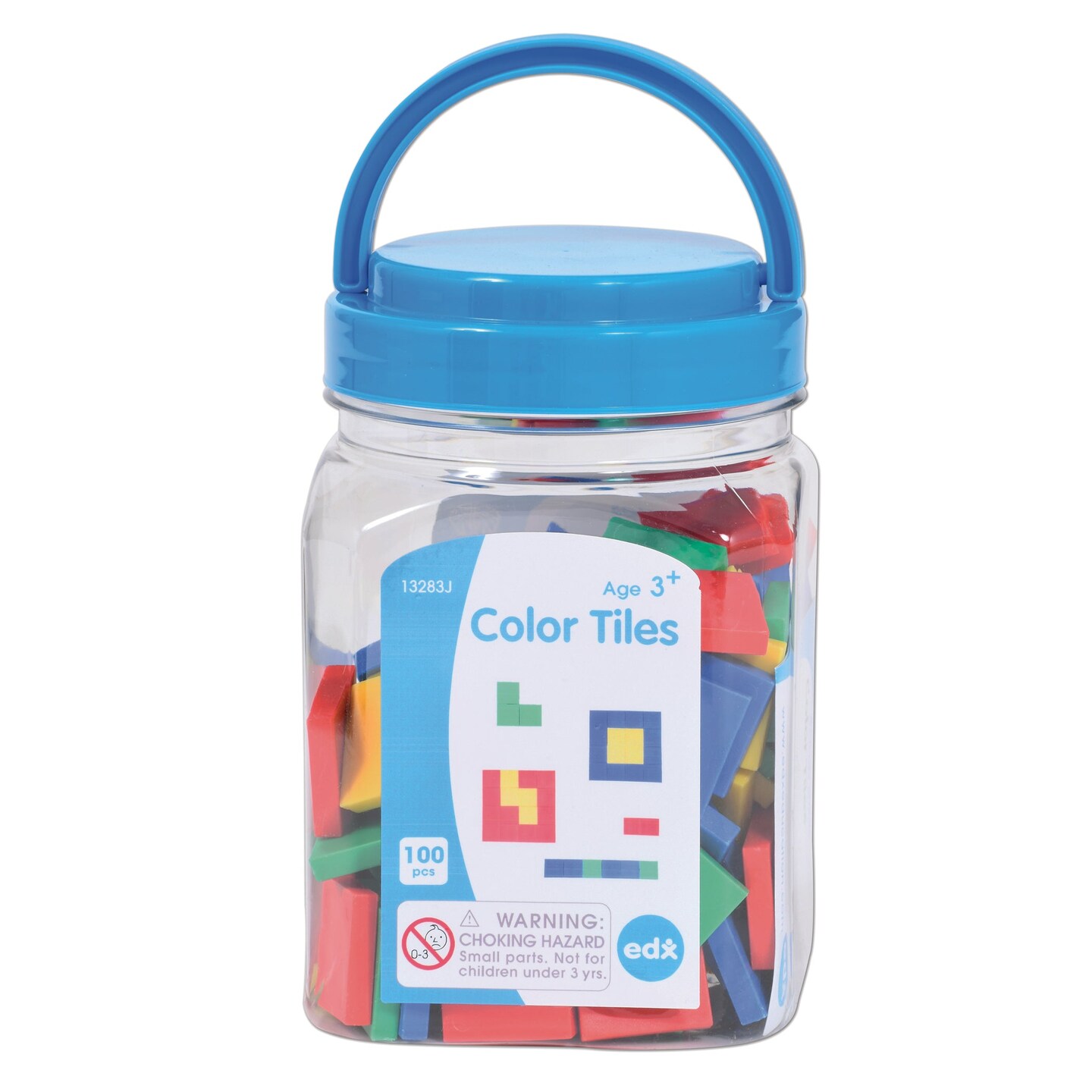 Color Tiles - Mini Jar - Set of 100