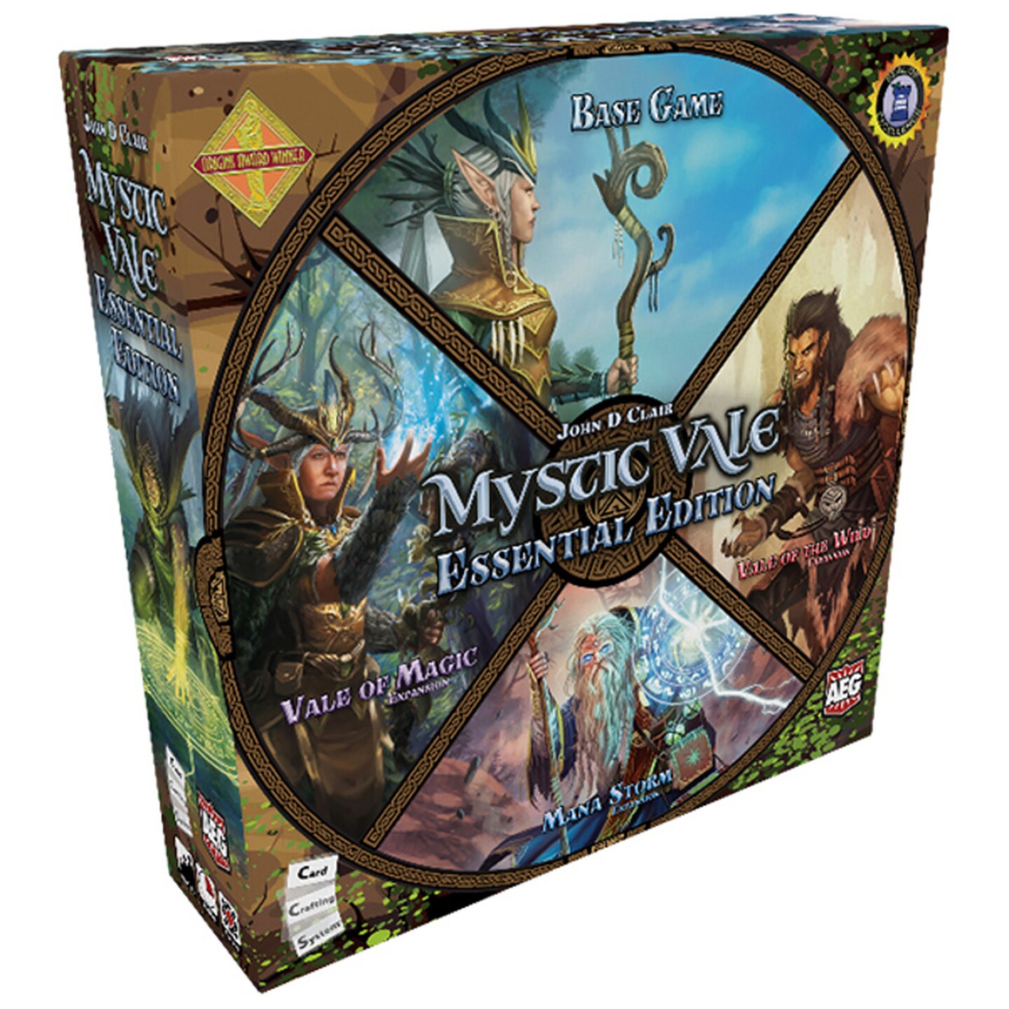 Mystic Vale: Essential Edition - Base Game and 3 Expansions, Alderac Entertainment Group (AEG), 2-4 Players, Ages 14+, 45 Min